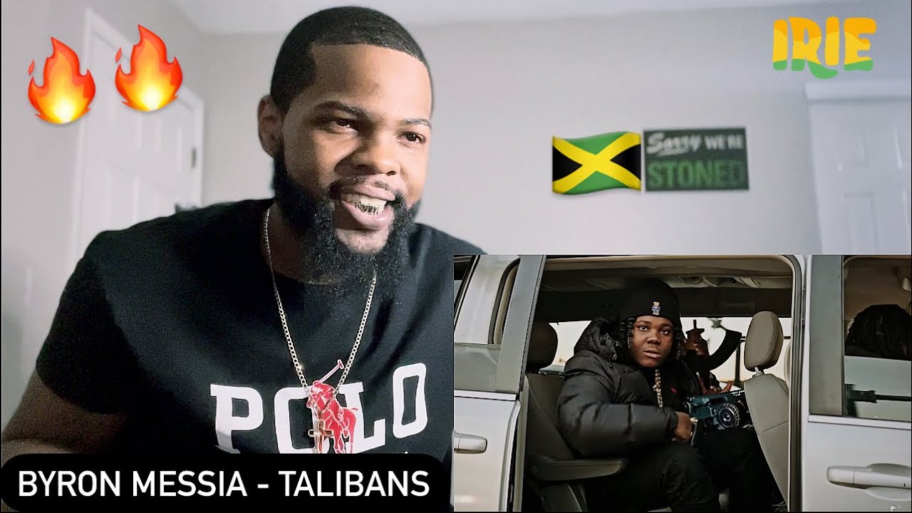 Byron Messia - Talibans (Official Video) | American Reacts🔥🇯🇲