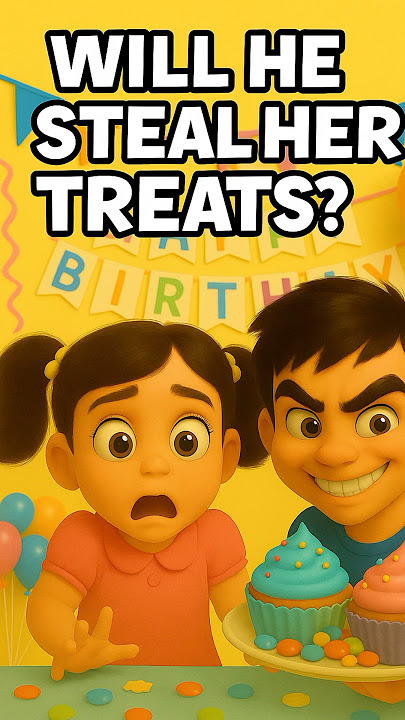 He stole Her Cupake?!🧁| Funny Brother-Sister Fight 😂#youtubeshorts #siblings #shorts