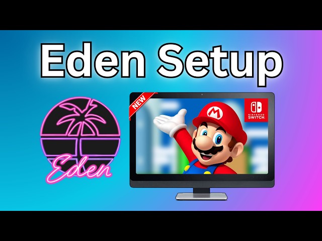 Play Switch Games on PC in 2025! Eden Setup Guide - YouTube