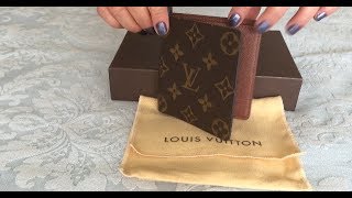 Louis Vuitton Billfold Card Holder Brown Synthetic ref.158897 - Joli Closet
