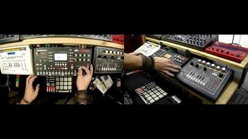 One Pattern Variations Part 1 - Octatrack, Mode Machines SID, x0xb0x MKII, Quneo & CerebelUSB