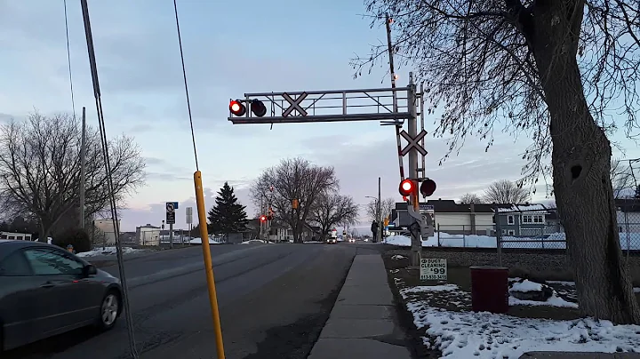 Principale Street (CR 7) Railroad Crossing, Casselman, ON