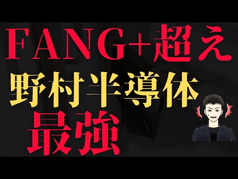 【新NISA投資信託】FANG+超えの野村半導体株はオススメ！？エヌビディア多めの投資信託