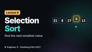 Selection Sort in Java: Step-by-Step | Grokking DSA 2027 L6 Guide
