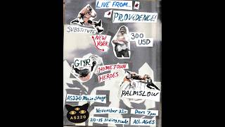300 USD - Live at AS220 Providence RI 11/21/25