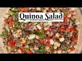 Fluffy Quinoa Salad| Fresh &amp; Vibrant Flavour