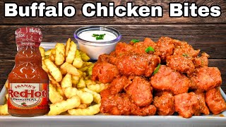 How To Make Buffalo Chicken Bites Buffalo Boneless Chicken Wings Recipe