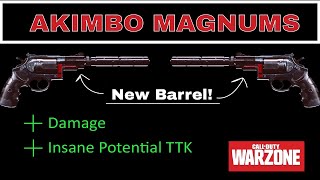 Akimbo Magnums DESTROY in Warzone! Cold War Magnum Class Setup + NEW Barrel!