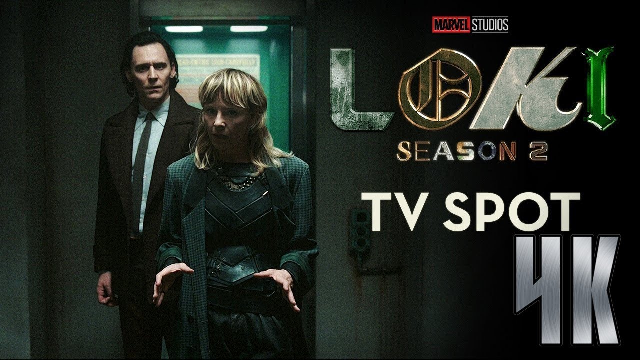 LOKI - SEASON 2 (2023) TV Spot Trailer [4K Ultra HD] | Upscale Engine | Marvel Entertainment/Disney.
