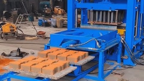 Hydraulic automatic interlocking color face brick making machine