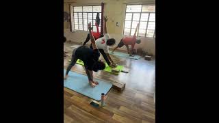 Yoga class in rishikesh
