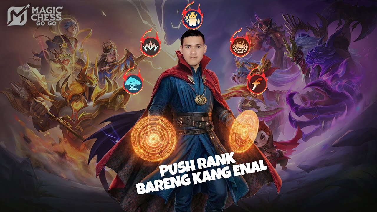 🔴MARI KITA PUSH RANK LAGI!!! - MAGIC CHESS GO GO (LIVE STREAM)