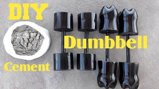 Simple & Easy Homemade Cement Dumbbell, using plastic bottle, DIY-gym equipment at home...