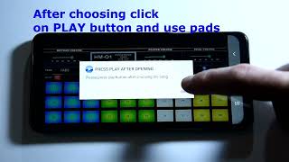 Download rhythm from download server , open file , open other mp3 rhythms