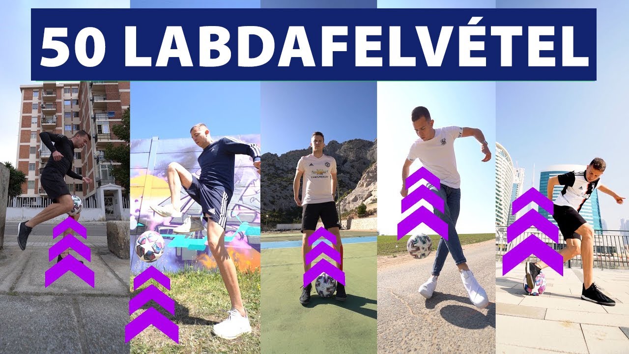 50 Labdafelvétel a telefonodra ⚽️📲