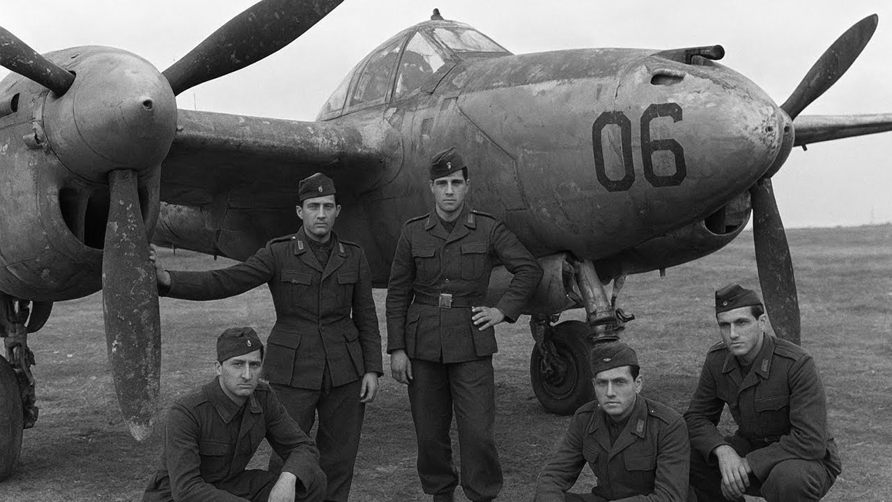 Italian Engineers Captured a P 38’s 3,200 Horsepower