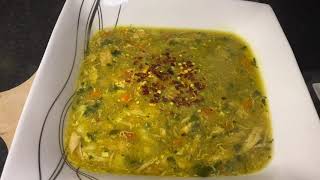 How to make Afghan chicken soup Resimi