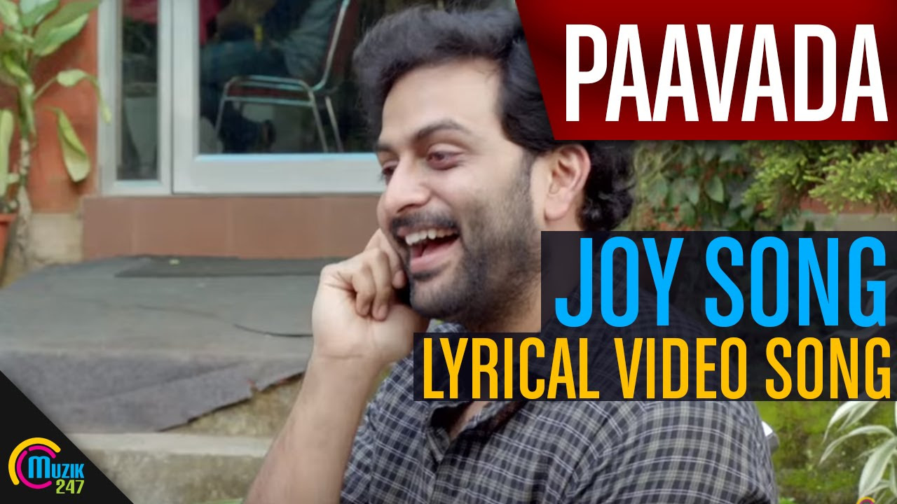 Paavada  Joy Song Kuruthakkedinte Koodane with LYRICS  Official