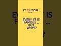 EVERY IIT IS FAMOUS .. BUT WHY?? #jee #jeemains #iitdelhi #iitbombay #iitkharagpur #iitmadras #iit
