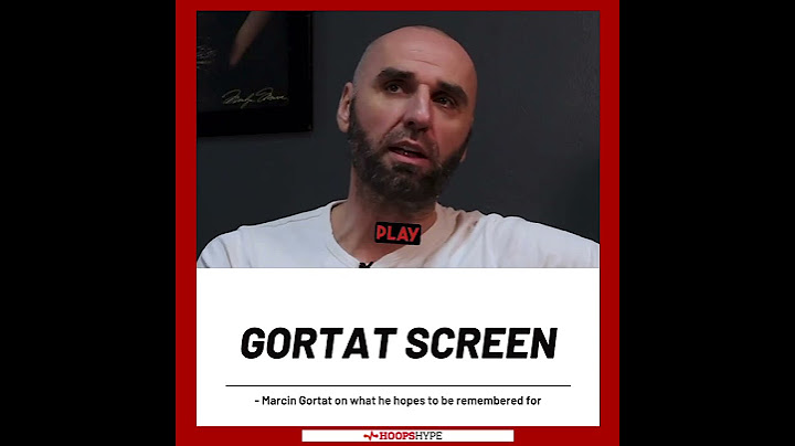 Marcin Gortat o Gortat Screens i jego dziedzictwie