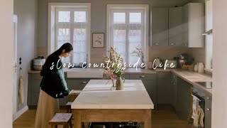 #133 Daily Life in February | Clean &amp; Organize, Blueberries Banana Bread, … | Slow Countryside Life