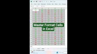 ✅ Master Format Cells in Excel | Easy Tutorial #excelhacks