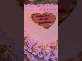 Pastel de corazón para día de las madres #diadelasmadres #decoracionesdepasteles