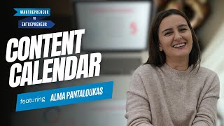 A STRATEGIC content calendar and marketing presence w/ Alma Pantaloukas from Ritual Thrive