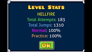 HELLFIRE 100% (Easy Demon)