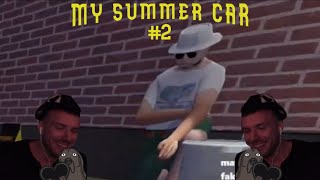 MY SUMMER CAR#2 Resttpowered 2SekundovyMato (Skoro som si zlomil krk Ty K***T)