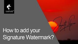 How to add your signature watermark on your photos? screenshot 4