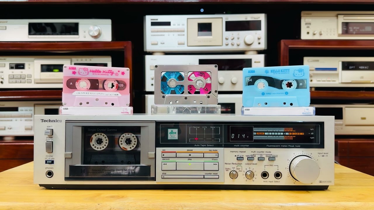 Technics M255X Cassette Deck - 0919010335 - YouTube