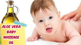 Home Made Baby Whitening Oil in tamil/ Natural Baby Massage Oil/Aloe vera oil