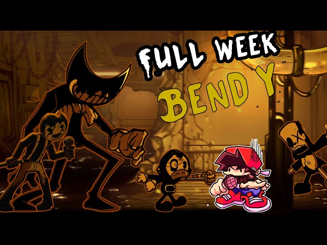 INDIE CROSS BENDY DWP LOW MB (WITH MIDIS WEEK!!!) [Friday Night Funkin']  [Modding Tools]