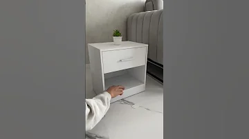 The Hidden Bedside Table At Home In This Way To Make Small Things More Hidden Panel Furniture 