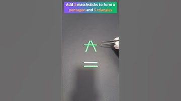 Pentagon & 5 Triangles #challenge #puzzle #shorts
