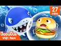 Chú cá mập thân thiện | Hamburger và những người bạn | Hoạt hình thiếu nhi vui nhộn | BabyBus