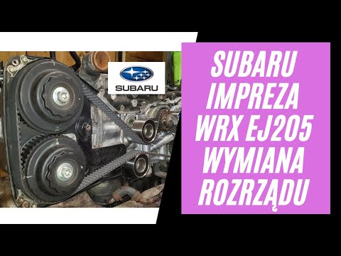 Subaru Impreza Wrx Wymiana Paska Rozrządu Tutorial Ej205 / Ej207 Timing Belt Replacement - Youtube