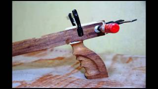 My First Wooden Speargun Homemade - Part 1