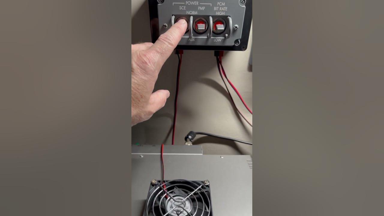 SCE to AUX switch from Apollo 12 - YouTube