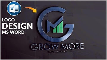Design Text Logo in Microsoft Word || Logo Design Tutorial in Ms Word || Ms Word Design Idea