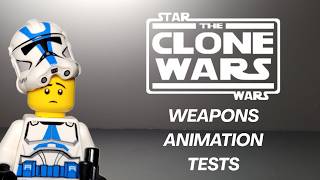CLONE WARS Weapons Animation Tests