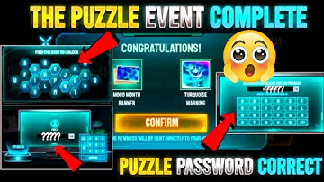 find the door to unlock moco puzzle password | authorization needed for the program | garena ff