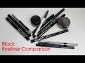 Black Eyeliner Comparison