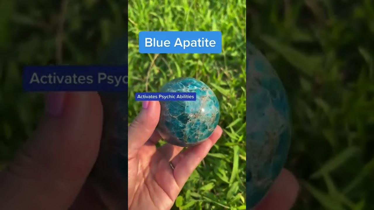 Blue Apatite benefits