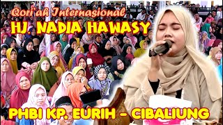 Viral Qori'ah Internasional Ustadzjah Hj. Nadia Hawasy dari Tanggerang - Banten