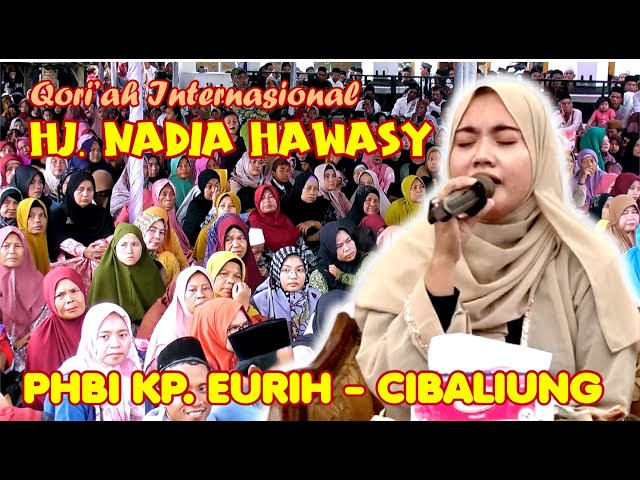 Viral Qori'ah Internasional Ustadzjah Hj. Nadia Hawasy dari Tanggerang - Banten class=