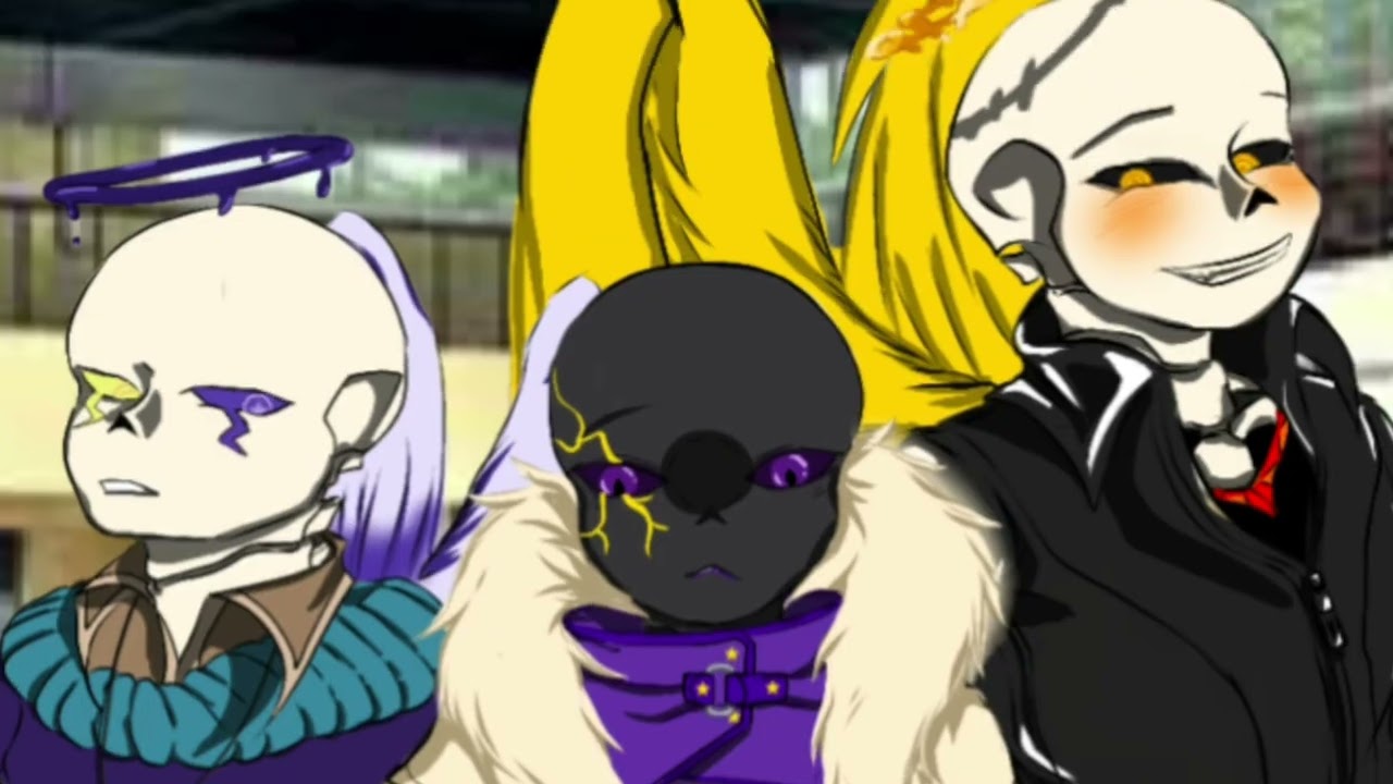 Three Kids part.25 - Don't mess with them || MY AU Ship - #NightSwad （🖤🐙 OG Nightmare x SD Dream 🐤🧡）