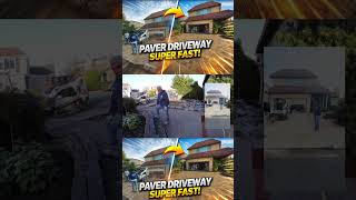 Full Video Out Now.. Paver Driveway Breakdown #bayarea #pavers #landscape #driveway