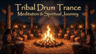 🪘✨ Tribal Drum Trance • Shamanic Ritual Ambient Music for Meditation &amp; Spiritual Journey